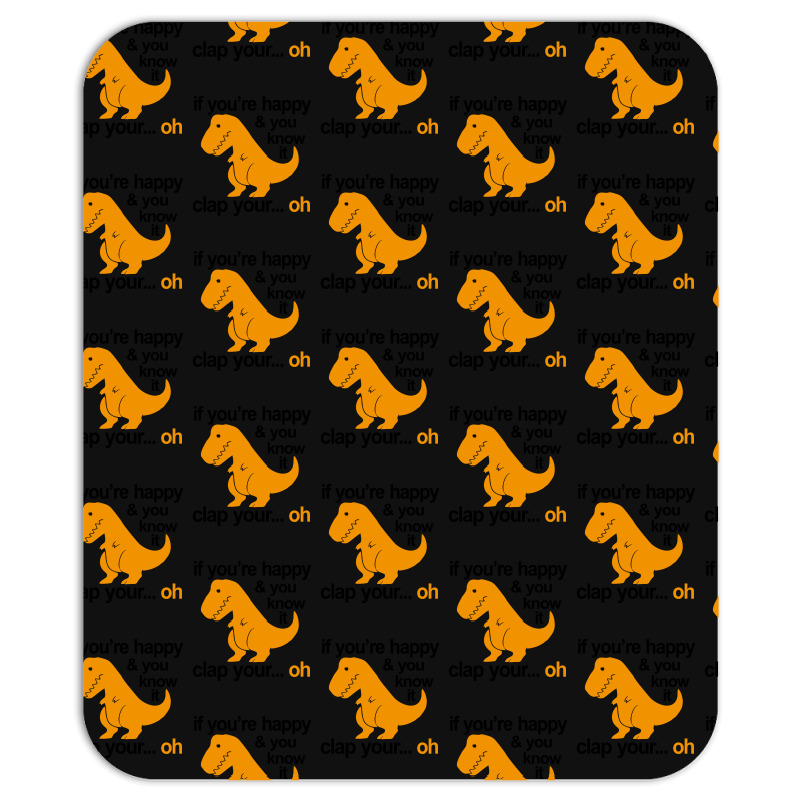 T Rex Clap Your Hands Mousepad | Artistshot