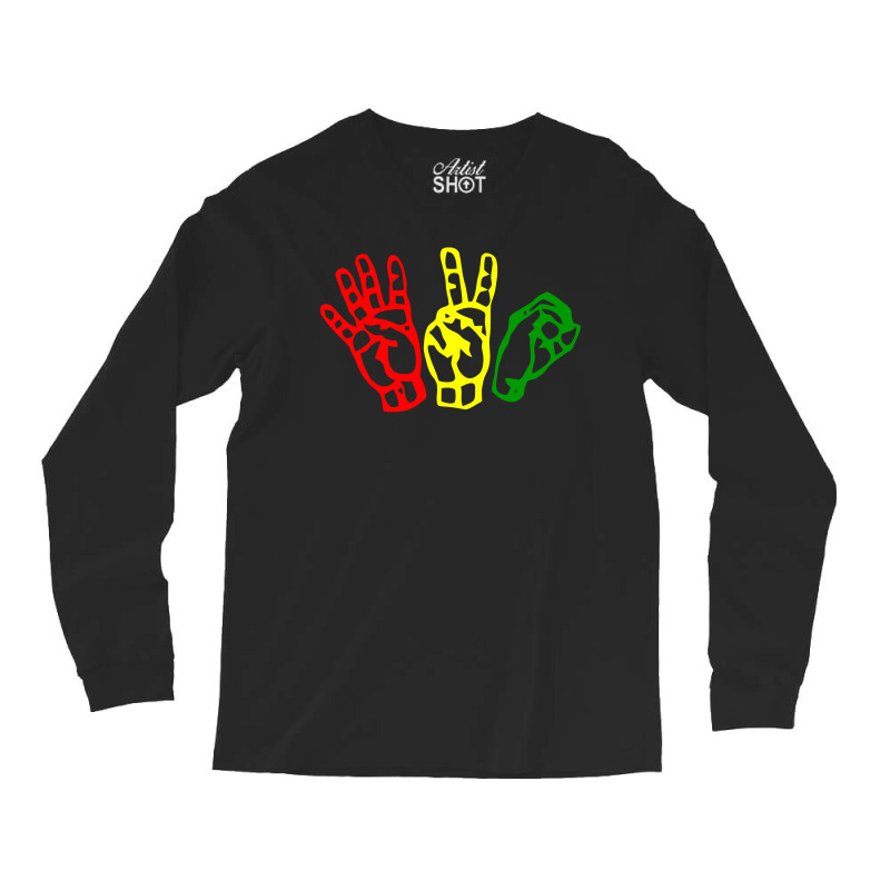 420 Smoke Weed Time Rasta Long Sleeve Shirts by T-Zone | Artistshot