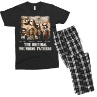 Native Mount Rushmore, Original Founding Fathers, David Behrens Tie Dy Men's T-shirt Pajama Set | Artistshot