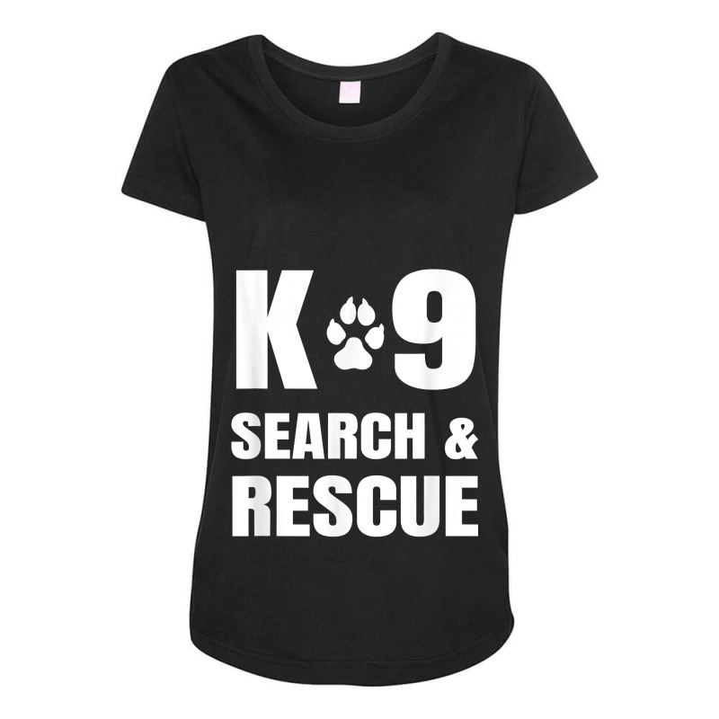 K-9 Search And Rescue K9 Sar Dog Paw Canine Handler Unit Maternity ...