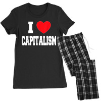 I Love Capitalism Women's Pajamas Set | Artistshot