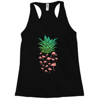 Pineapple Flamingo Racerback Tank | Artistshot