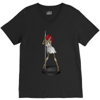 Girl Skeleton Ballet Dancer V-neck Tee | Artistshot