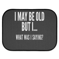 Funny Senior Citizens Old People Gifts S Old Age S Rear Car Mat | Artistshot