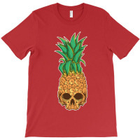 Pineapple Skull T-shirt | Artistshot