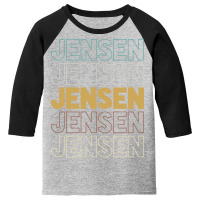 Jensen Jensen Jensen Jensen Jensen Youth 3/4 Sleeve | Artistshot