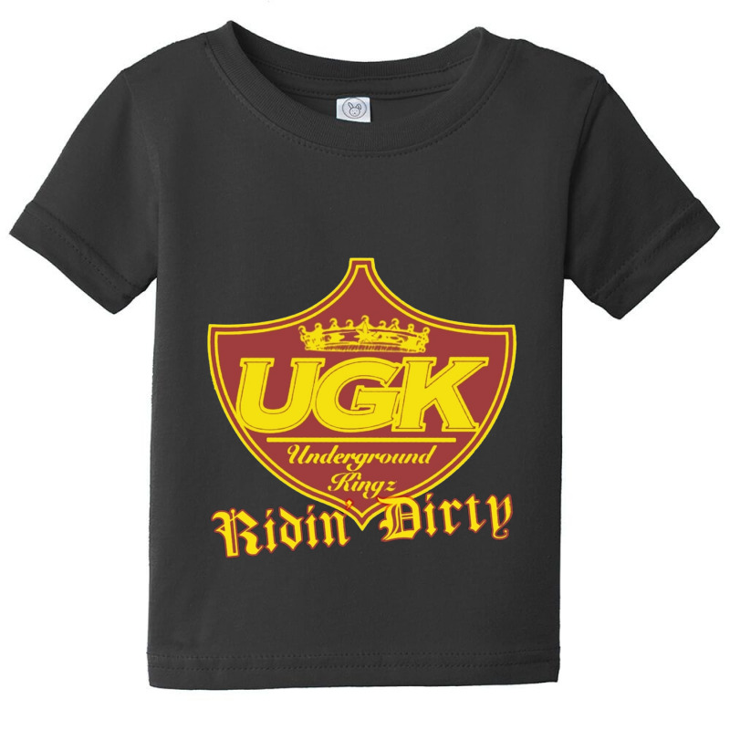 Ugk Underground Kingz Ridin Dirty Rare Edit Baby Tee by cm-arts | Artistshot