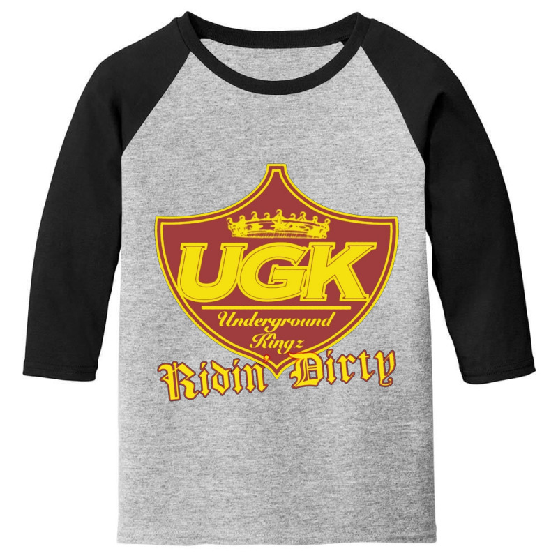 Ugk Underground Kingz Ridin Dirty Rare Edit Youth 3/4 Sleeve by cm-arts | Artistshot