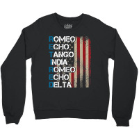 Phonetic Alphabet Retired Veteran Retirement Army Military Crewneck Sweatshirt | Artistshot