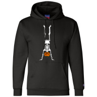 Skeleton Pumpkin Handstand Gymnastics Halloween Champion Hoodie | Artistshot