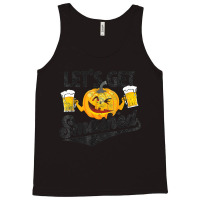 Lets Get Smashed Funny Pumpkin Beer Halloween Tank Top | Artistshot