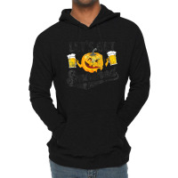 Lets Get Smashed Funny Pumpkin Beer Halloween Lightweight Hoodie | Artistshot