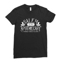 Salem Apothecary 1692 Potions Tonics Elixirs Witch Halloween Ladies Fitted T-shirt | Artistshot