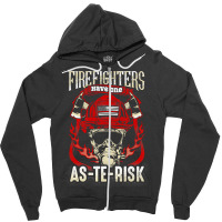 Firefighter Fireman S Asterisk 106 Firefighting Zipper Hoodie | Artistshot