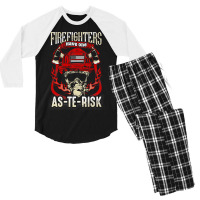 Firefighter Fireman S Asterisk 106 Firefighting Men's 3/4 Sleeve Pajama Set | Artistshot