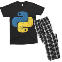 Vintage Python Men's T-shirt Pajama Set | Artistshot