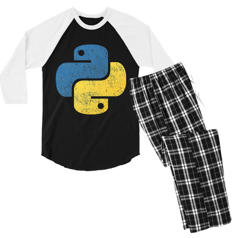 Vintage Python Men's 3/4 Sleeve Pajama Set | Artistshot