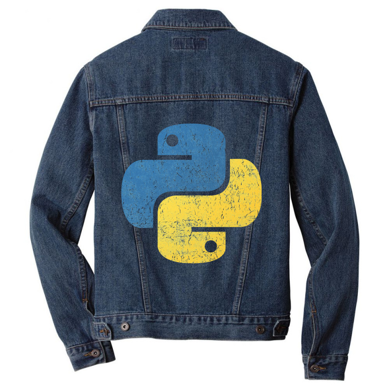 Vintage Python Men Denim Jacket | Artistshot