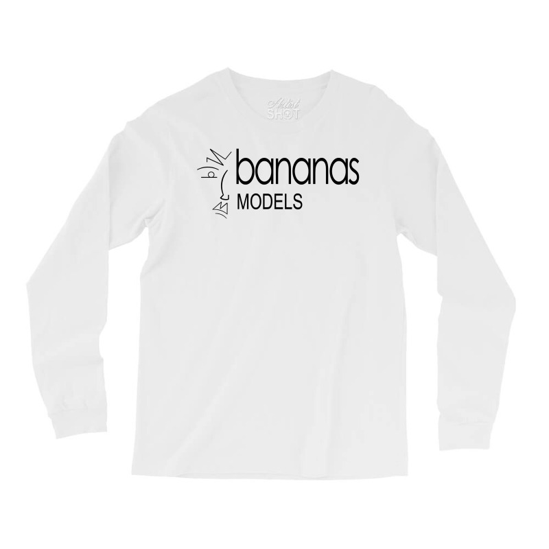 Bananas Models Long Sleeve Shirts | Artistshot