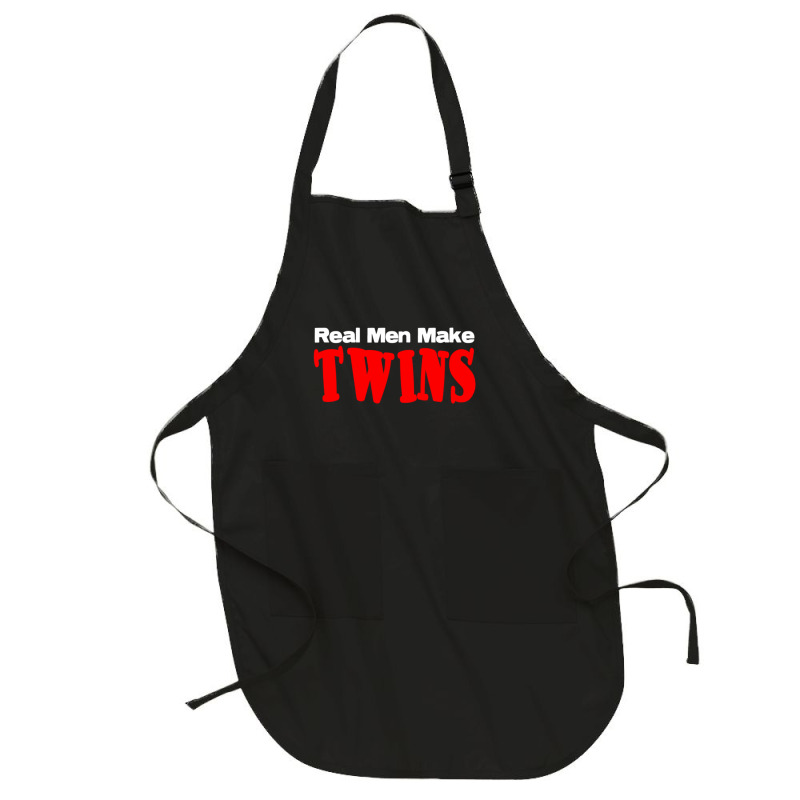 Real Men Make Twins  (2) Full-length Apron | Artistshot