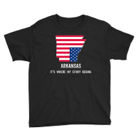 Arkansas It's Where My Story Begins Youth Tee | Artistshot