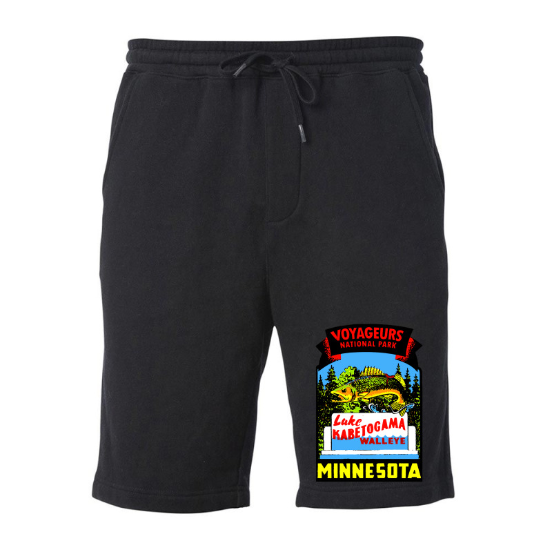 Voyageurs National Park Lake Kabetogama Fleece Short | Artistshot