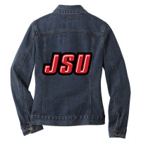 Jacksonville State Gamecocks Cap Ladies Denim Jacket | Artistshot