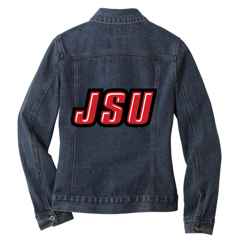 Jacksonville State Gamecocks Cap Ladies Denim Jacket by MotorArt | Artistshot