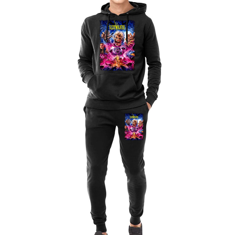 Sleepwalkers--ferocious Felines Hoodie & Jogger Set | Artistshot