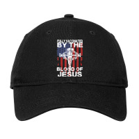 Jesus Christ Christian Fully Vaccinated By The Blood Of Jesus For Men  Adjustable Cap | Artistshot