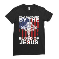 Jesus Christ Christian Fully Vaccinated By The Blood Of Jesus For Men  Ladies Fitted T-shirt | Artistshot