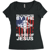 Jesus Christ Christian Fully Vaccinated By The Blood Of Jesus For Men  Women's Triblend Scoop T-shirt | Artistshot