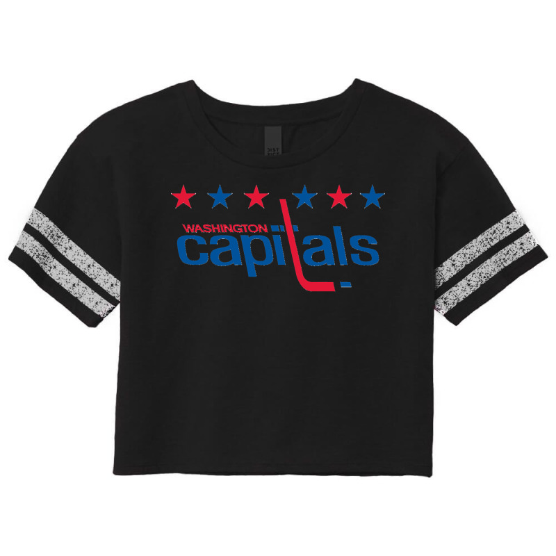 Capitals Merch Classic Scorecard Crop Tee by cm-arts | Artistshot