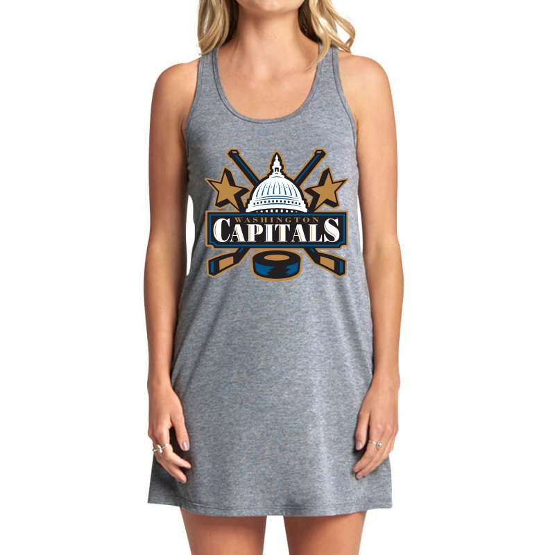 Capitals Washingtonvintage Tank Dress by cm-arts | Artistshot