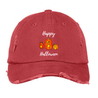 Happy Halloween Cute Vintage Cap | Artistshot