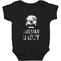 Proud Russian People Moscow Star Has Cccp Rossia Baby Bodysuit | Artistshot