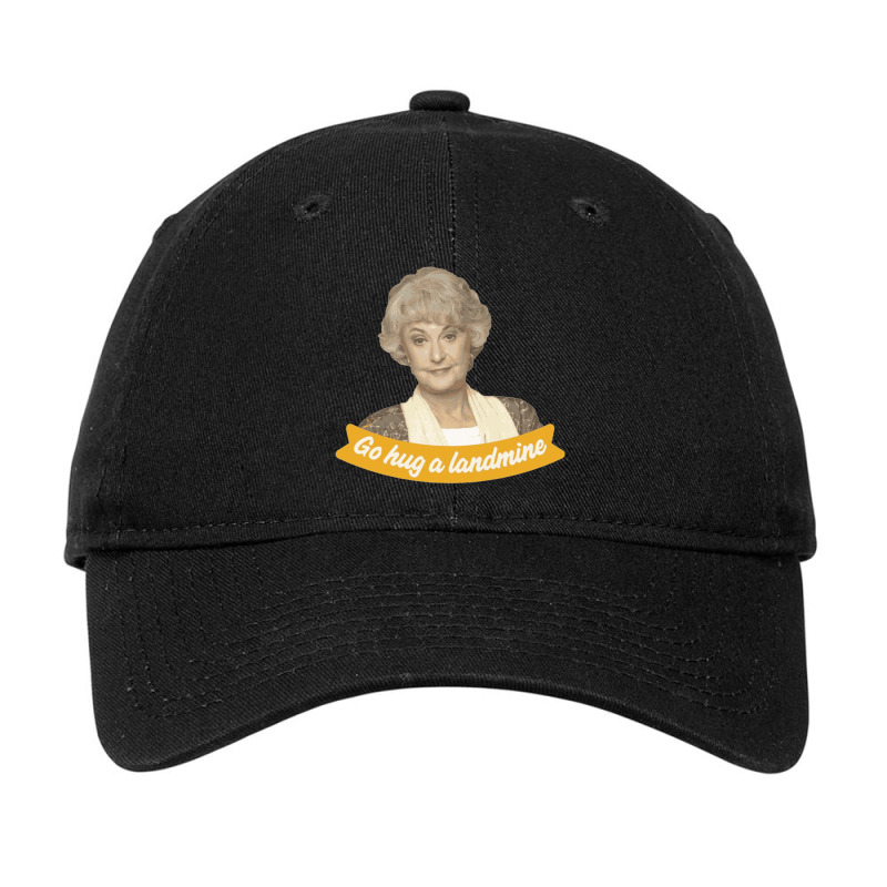 Go-hug-a-landmine – Dorothy-the-golden-girls Adjustable Cap by cm-arts | Artistshot