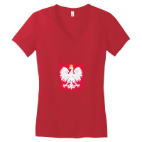 Herb Polski Poland National Football Women's V-neck T-shirt | Artistshot