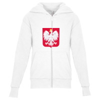 Herb Polski Poland National Football Youth Zipper Hoodie | Artistshot