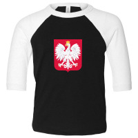 Herb Polski Poland National Football Toddler 3/4 Sleeve Tee | Artistshot