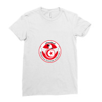 Tunisienne De Football Tunisia Ladies Fitted T-shirt | Artistshot