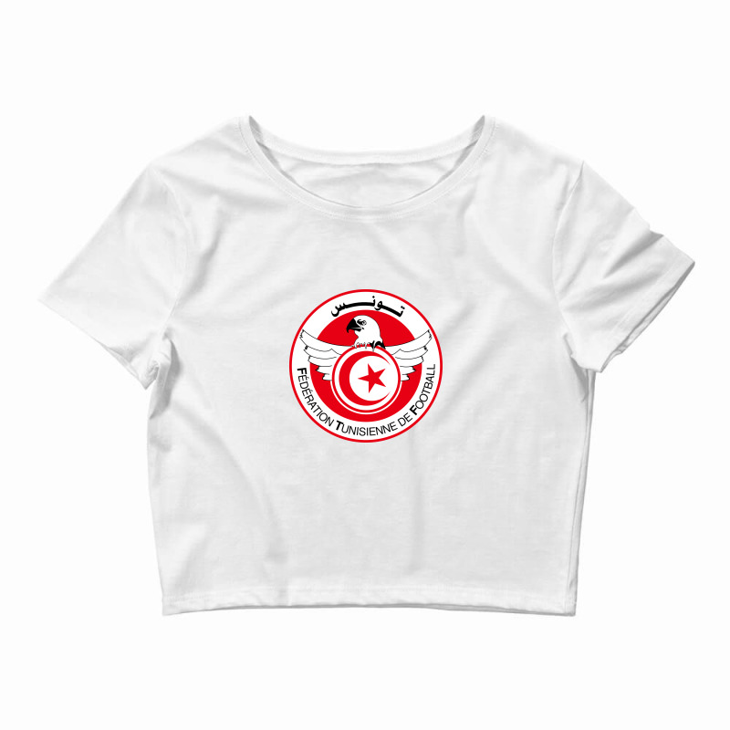 Tunisienne De Football Tunisia Crop Top by cm-arts | Artistshot