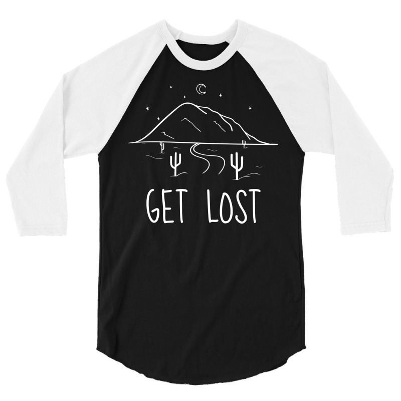 Get Lost 3/4 Sleeve Shirt | Artistshot