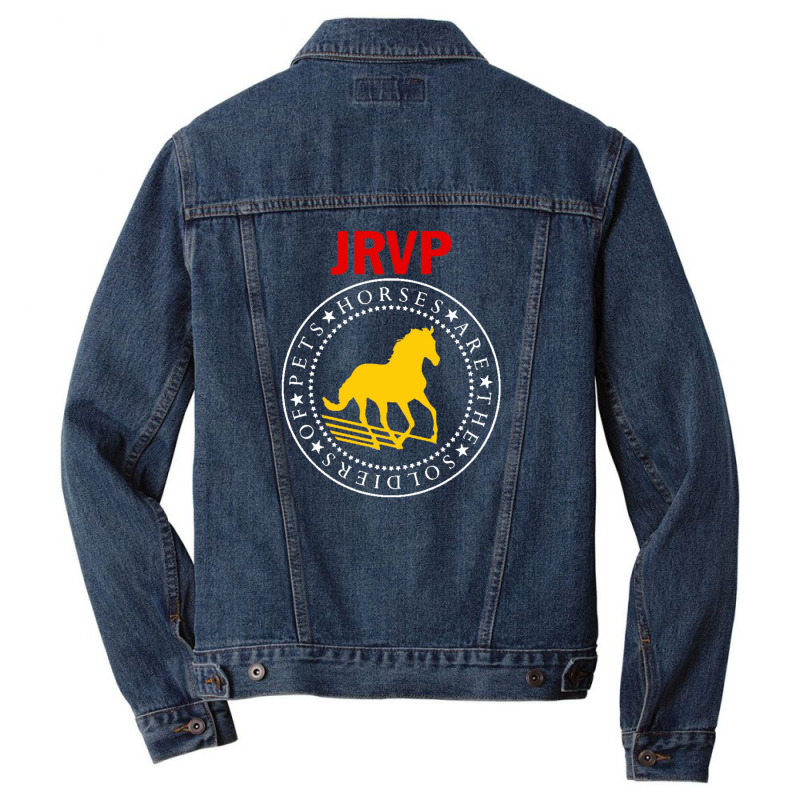 Horses Are Soldiers Men Denim Jacket | Artistshot