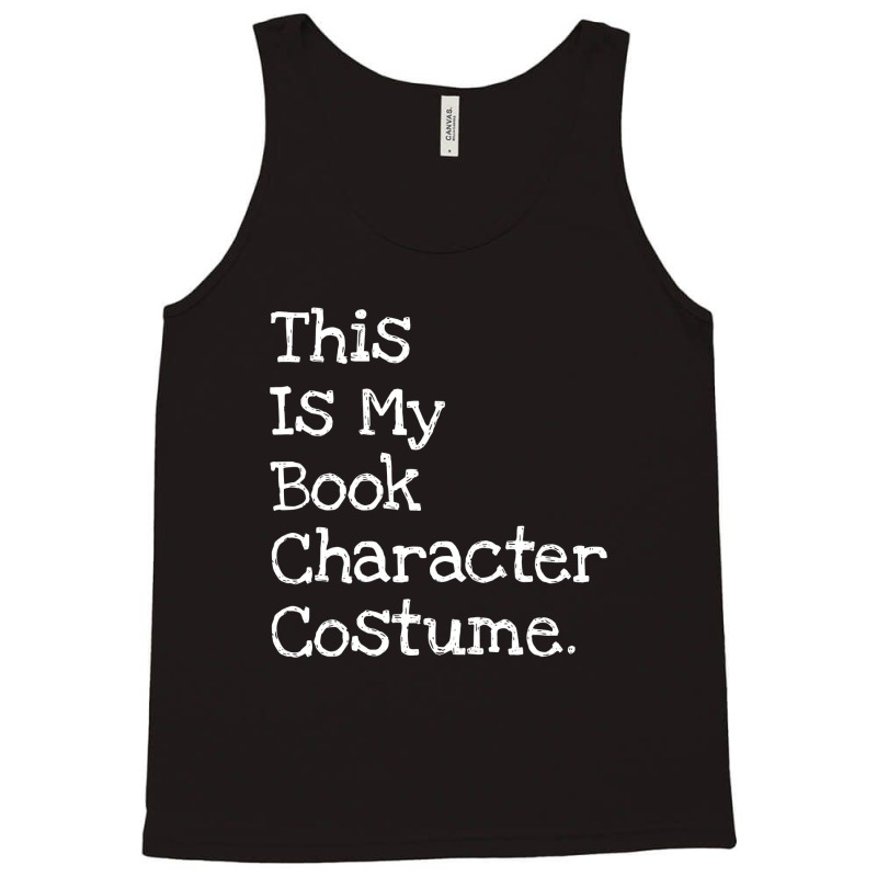 This Is My Book Character Costume Funny Halloween Tank Top | Artistshot