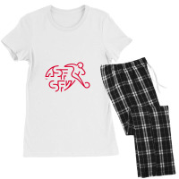 Sfv Swiss Football Women's Pajamas Set | Artistshot