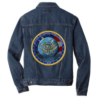 Office Of Naval Intelligence Oni Navy Military Veteran Patch Men Denim Jacket | Artistshot