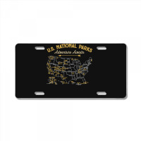 National Parks Hoodie Map Camping Twomen Men Hiking License Plate | Artistshot