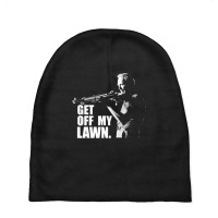 Clint Eastwood, Get Off My Lawn, Clint Eastwood, The Outlaw Josey Wale Baby Beanies | Artistshot