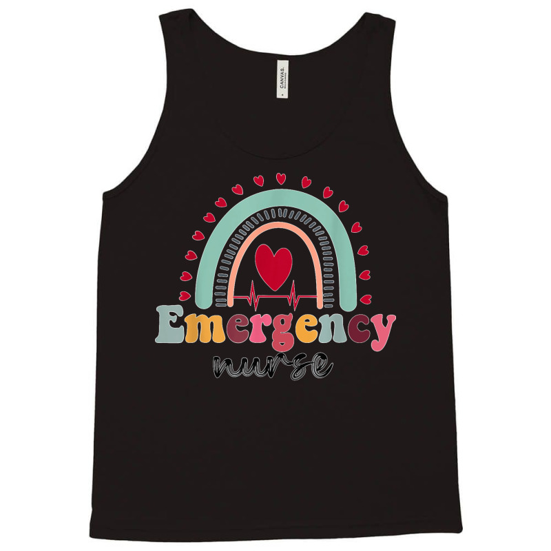 Er Nurse Emergency Nurse School Women,outfit For Emergency T Shirt Cop Tank Top | Artistshot